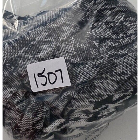 Art and Soul Womens Sleeveless Open Cardigan Sweater Black White Herringbone XL - Picture 10 of 10